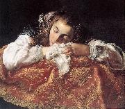 FETI, Domenico Sleeping Girl dh oil painting picture wholesale